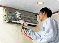 �n�E�X�N���[�j���O�@�X�|�b�g