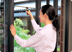 �K���X�E�T�b�V�E�Ԍ˃N���[�j���O